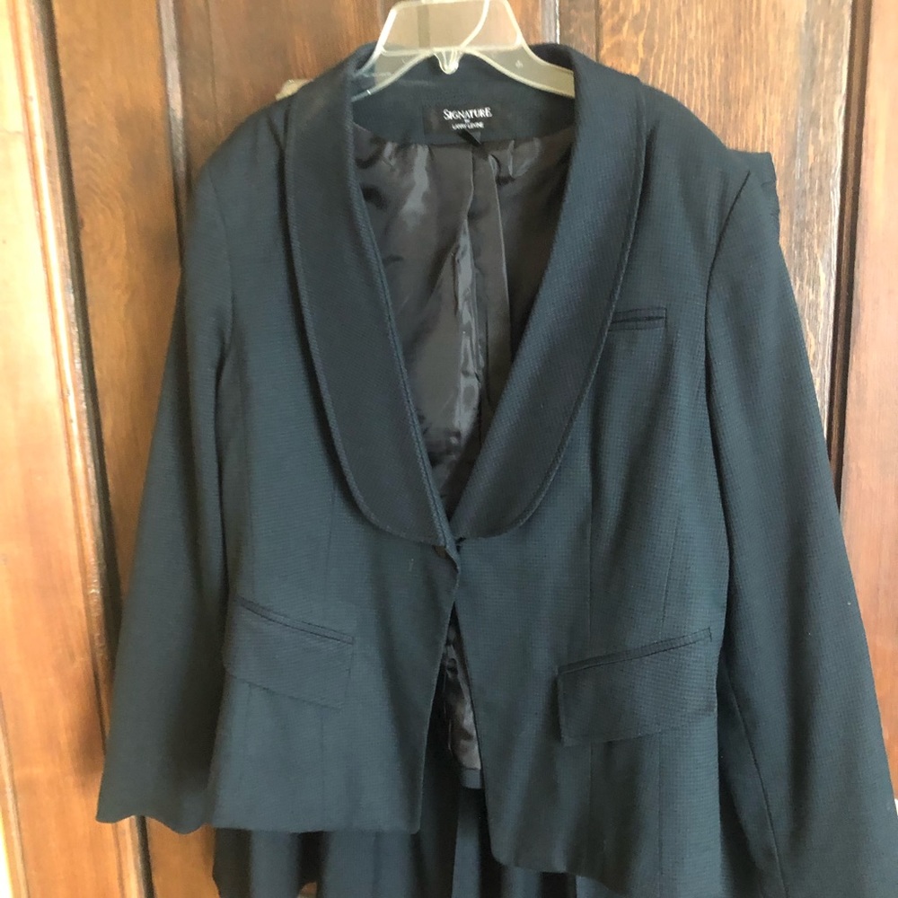 Signature by Larry Levine skirt suit.